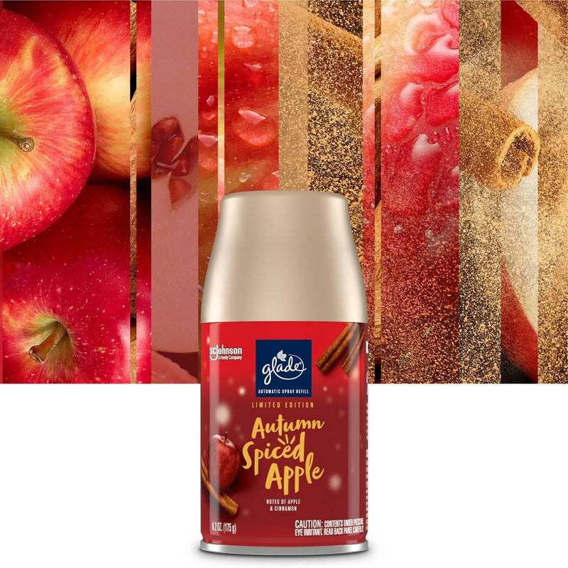 Glade Automatic Spray Air Freshener - Autumn Spiced Apple - 6.2oz