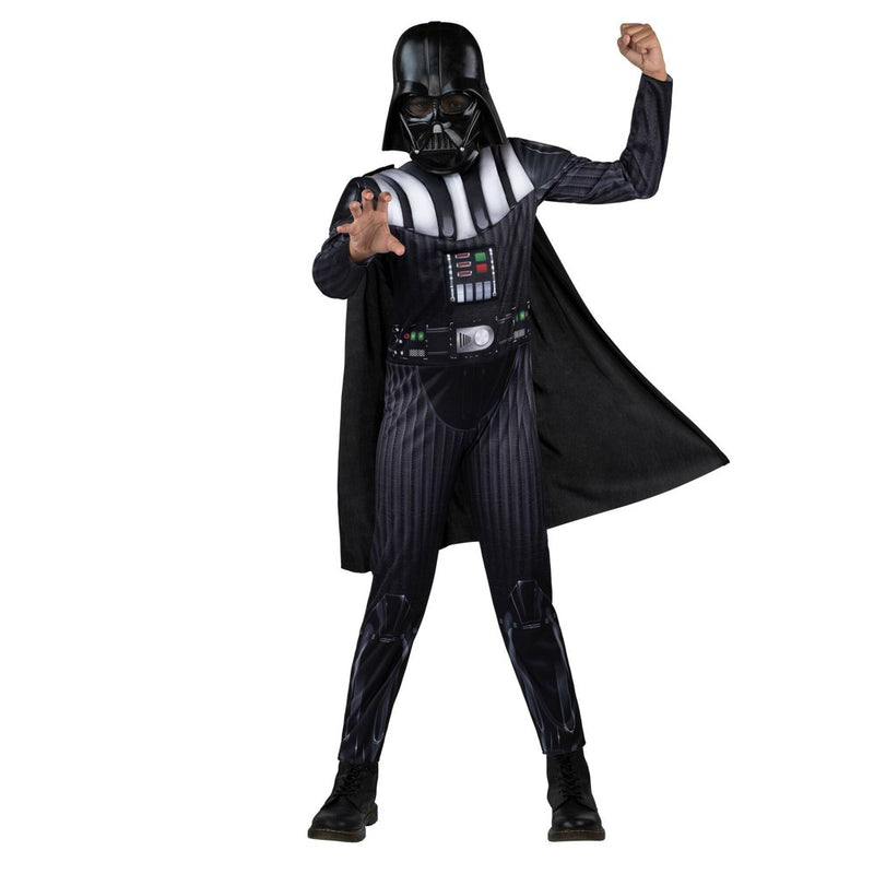 Kids' Star Wars Darth Vader Halloween Costume Jumpsuit with Mask M
