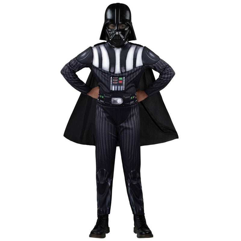 Kids' Star Wars Darth Vader Halloween Costume Jumpsuit with Mask M