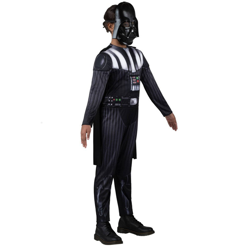 Kids' Star Wars Darth Vader Halloween Costume Jumpsuit with Mask M
