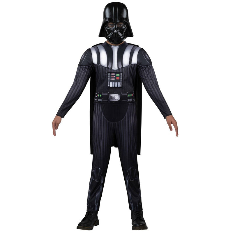 Kids' Star Wars Darth Vader Halloween Costume Jumpsuit with Mask M