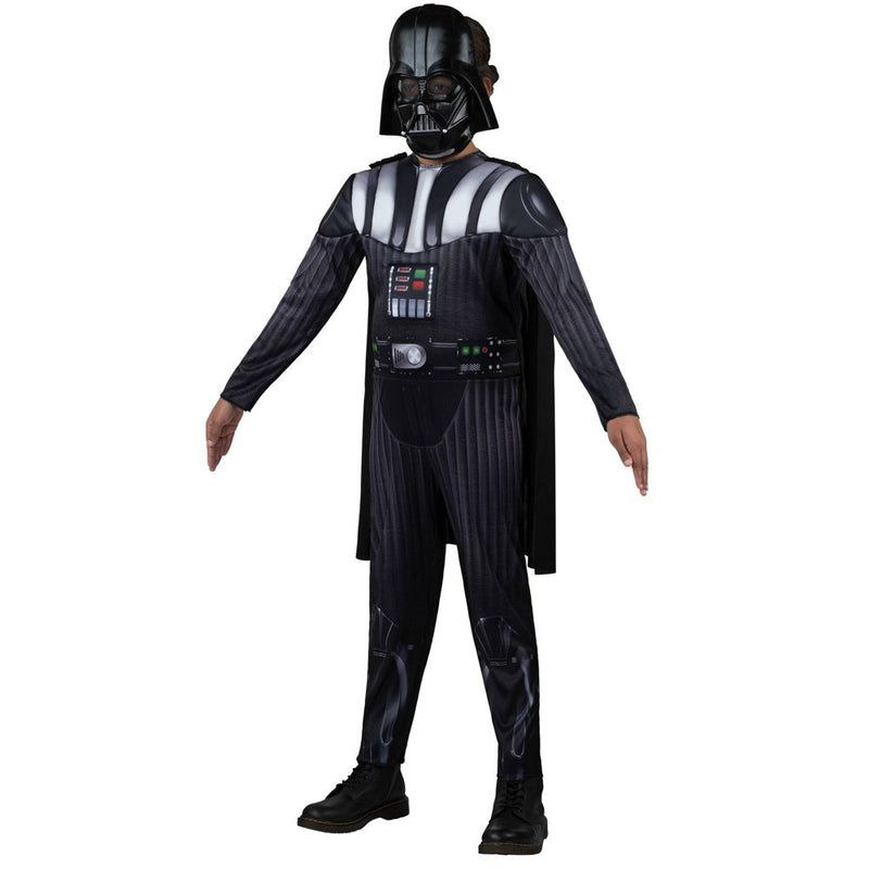 Kids' Star Wars Darth Vader Halloween Costume Jumpsuit with Mask M