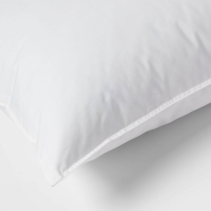 Standard/Queen Medium Microgel Down Alternative Bed Pillow - Threshold (LOCAL PICKUP ONLY)
