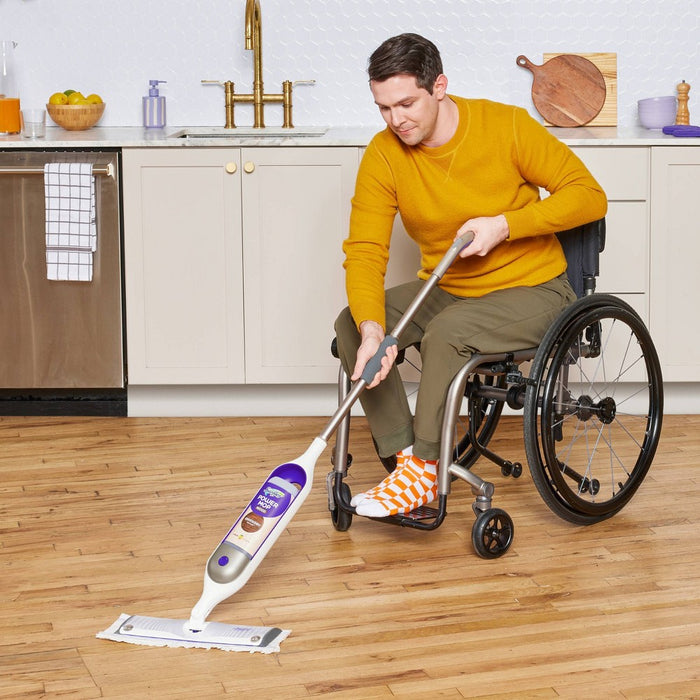 Swiffer Power Mop Wood Mop Kit for Wood Floor Cleaning