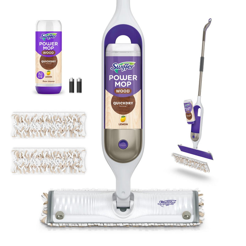 Swiffer Power Mop Wood Mop Kit for Wood Floor Cleaning (LOCAL PICKUP ONLY)