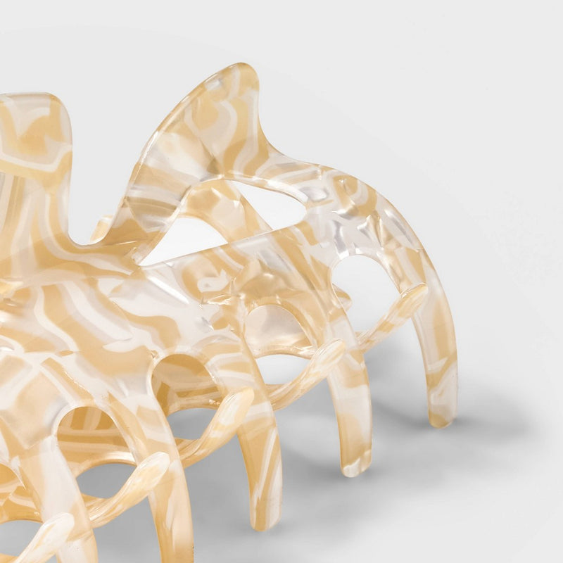 Jumbo Claw Hair Clip - A New Day Cream