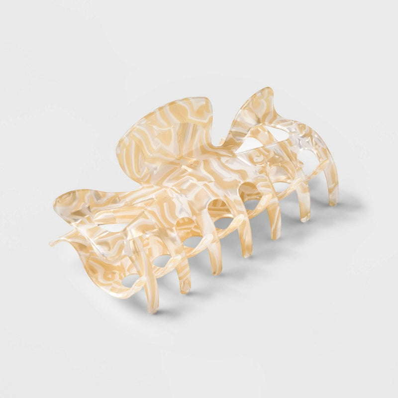 Jumbo Claw Hair Clip - A New Day Cream