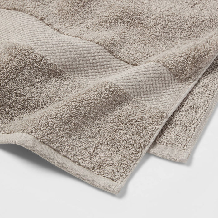 Performance Plus Bath Towel Light Gray - Threshold