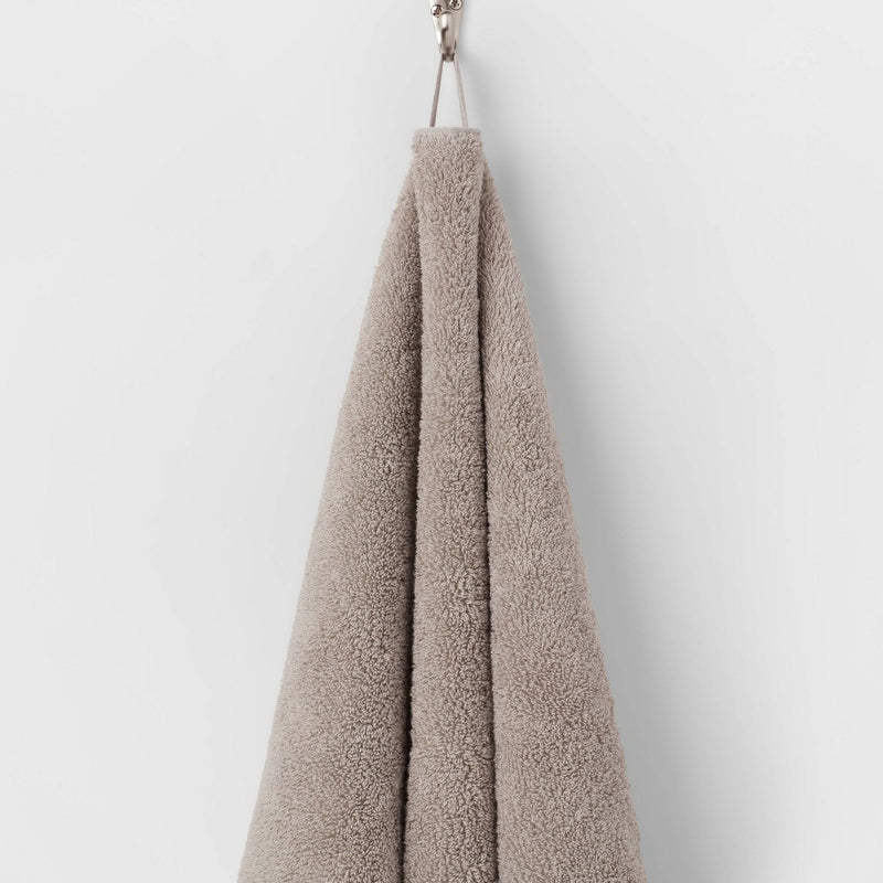 Performance Plus Bath Towel Light Gray - Threshold