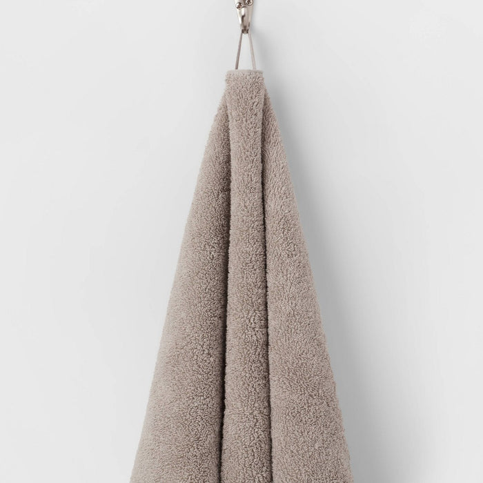 Performance Plus Bath Towel Light Gray - Threshold