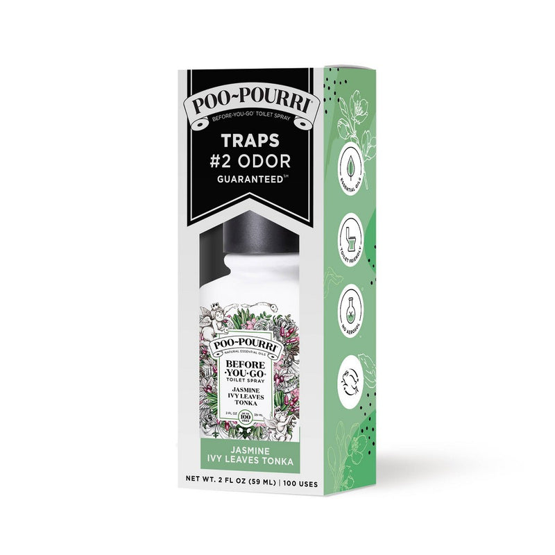 2oz Jasmine Ivy Leaves Tonka - Poo-Pourri