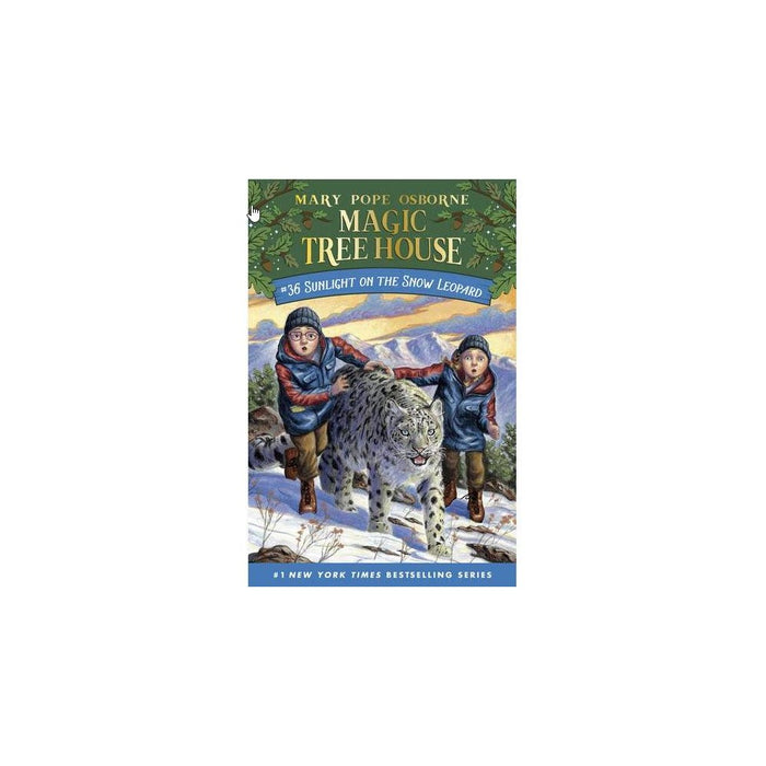 Sunlight on the Snow Leopard - by Mary Pope Osborne (Hardcover)