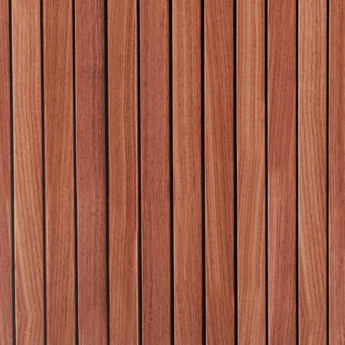 Slatted Wood Wallpaper Walnut - Threshold