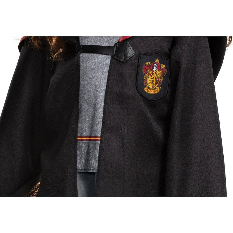 Kids' Harry Potter Hermione Granger Classic Halloween Costume Dress with Attached Robe L (10-12)