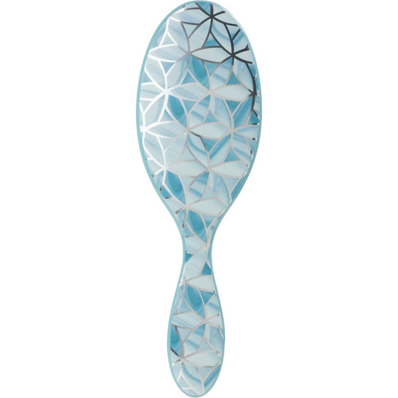 Wet Brush Original Detangler Hair Brush for Less Pain, Effort and Breakage - Patterned - Mosaic Floral Blue