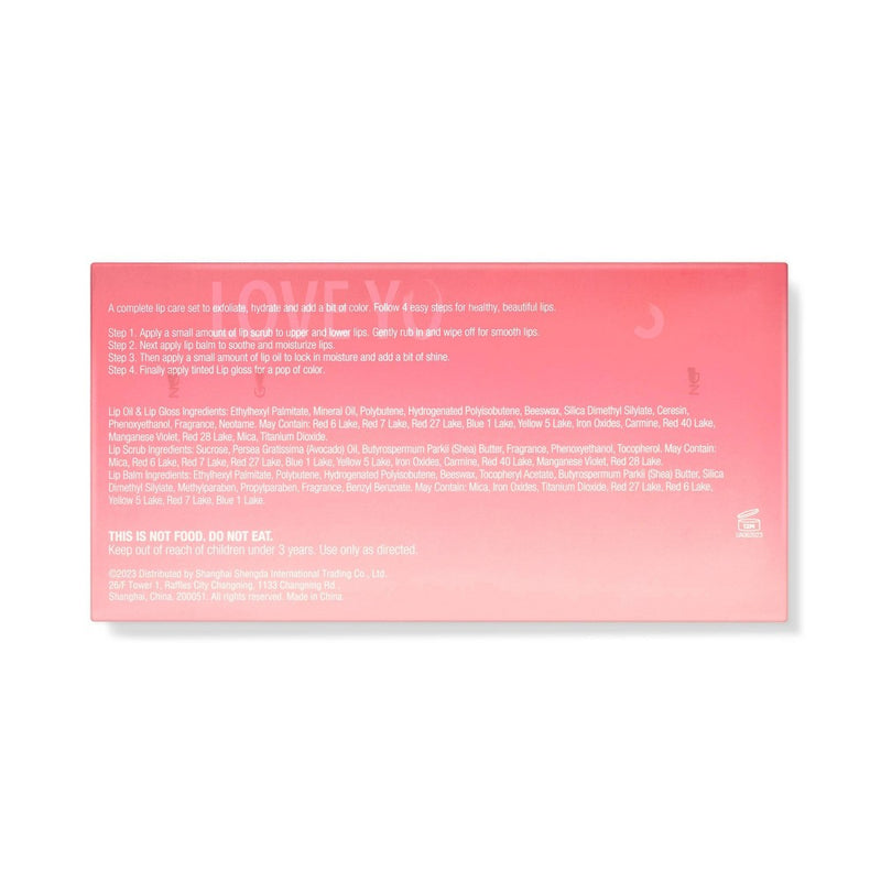 Love Your Lips Juicy Tube Lip Gloss Gift Set - 1.65 fl oz/7ct