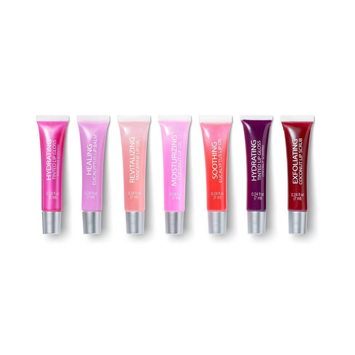 Love Your Lips Juicy Tube Lip Gloss Gift Set - 1.65 fl oz/7ct