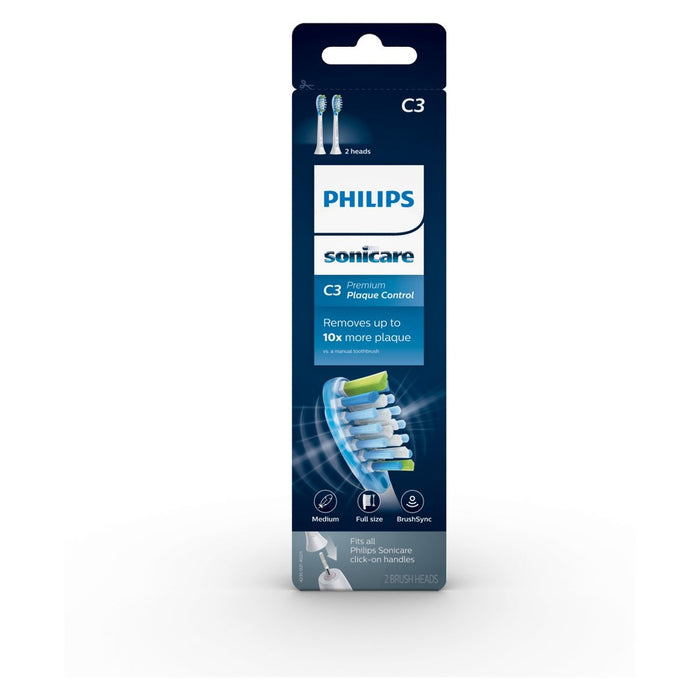 Philips Sonicare Premium Plaque Control Replacement Electric Toothbrush Head