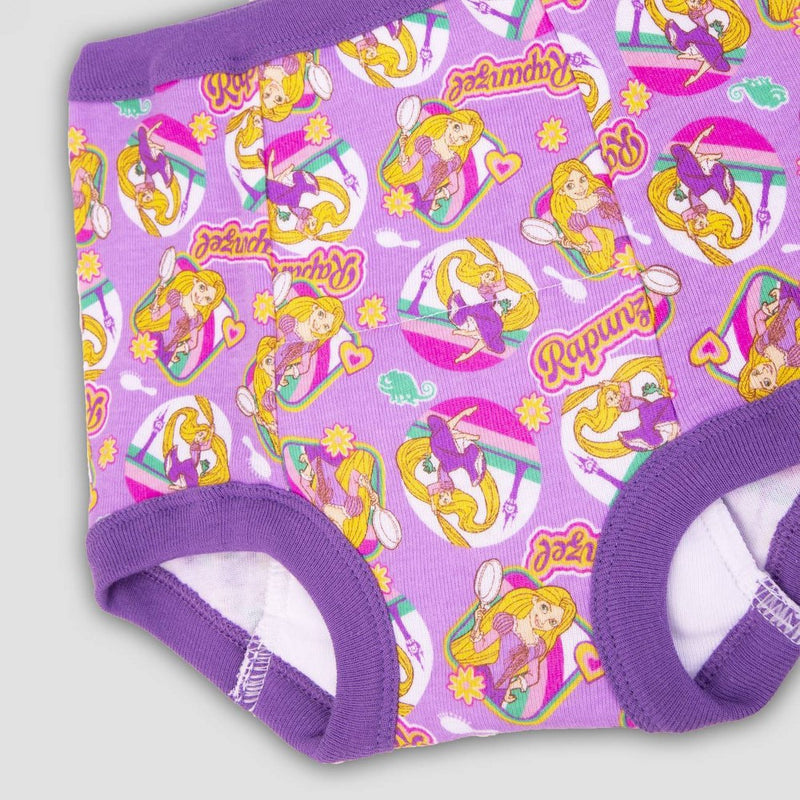 Toddler Girls' Disney Princess 6pk Training underwear 2T