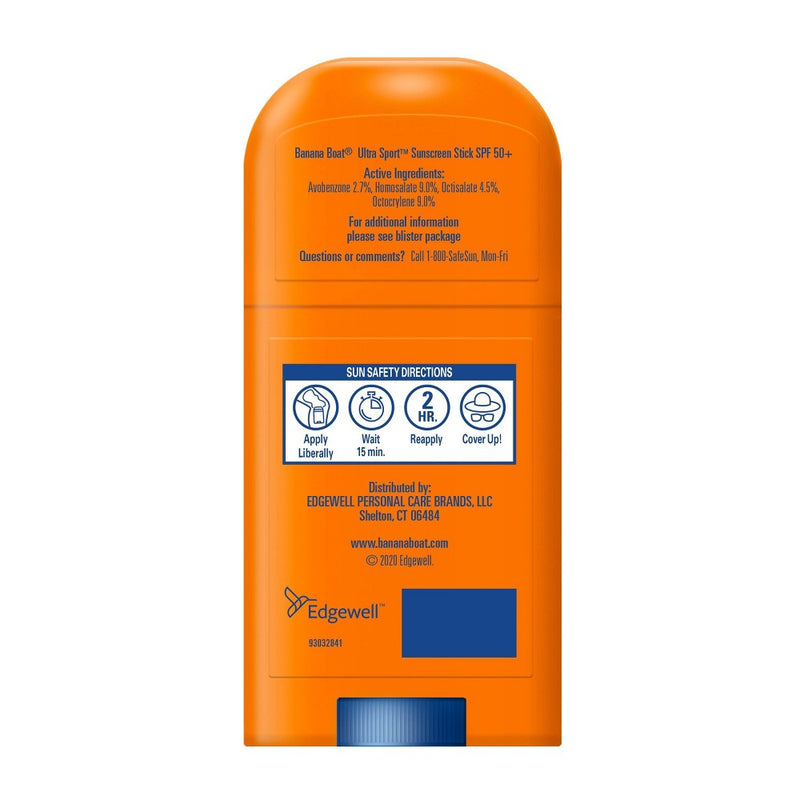 Banana Boat Ultra Sport Sun Stick SPF50 - 1.5oz