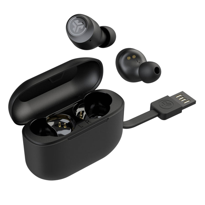 JLab GO Air Pop True Wireless Bluetooth Earbuds - Black
