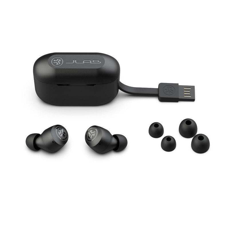 JLab GO Air Pop True Wireless Bluetooth Earbuds - Black