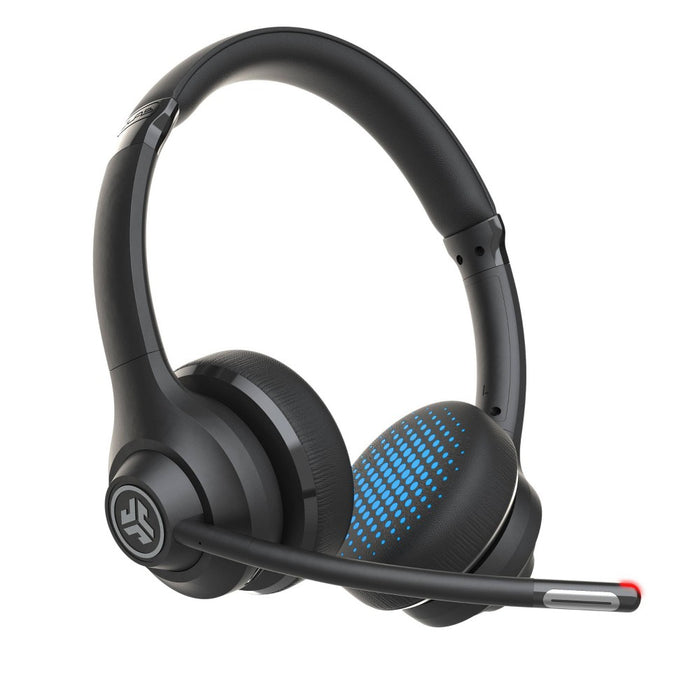 JLab Go Work Hybrid Bluetooth Wireless Headset - Black