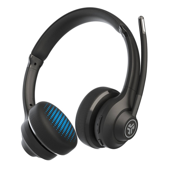 JLab Go Work Hybrid Bluetooth Wireless Headset - Black