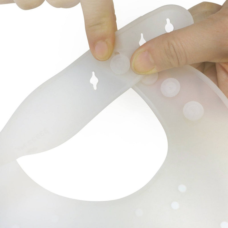 Neat Solutions Toddler Silicone Bib - Translucent
