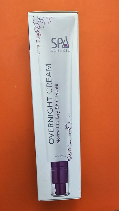 Spa Sciences Overnight Cream for Normal to Dry Skin Facial Night Cream - 1.8 fl oz