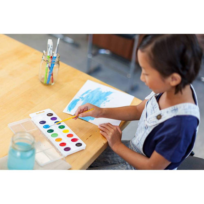 Crayola 16ct Washable Watercolor Paints with Brush
