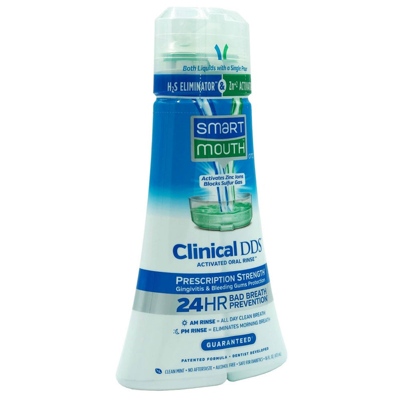 SmartMouth Advanced Clinical Formula Fresh Mint Activated Mouthwash - 16oz.
