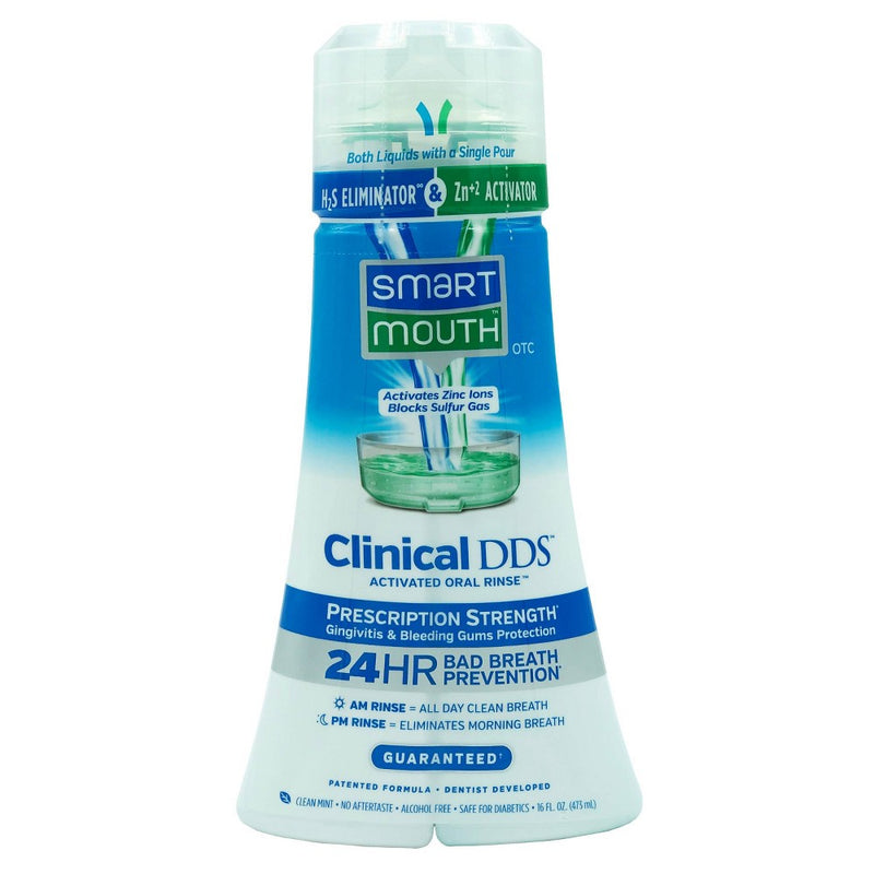 SmartMouth Advanced Clinical Formula Fresh Mint Activated Mouthwash - 16oz.