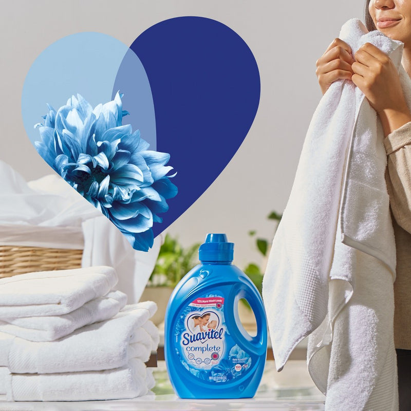 Suavitel Complete Scented Liquid Fabric Softener and Conditioner - Field Flowers - 100 fl oz (LOCAL PICKUP ONLY)