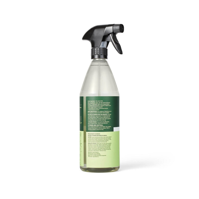 Citrus Basil All Purpose Disinfecting Spray - 28 fl oz - Everspring