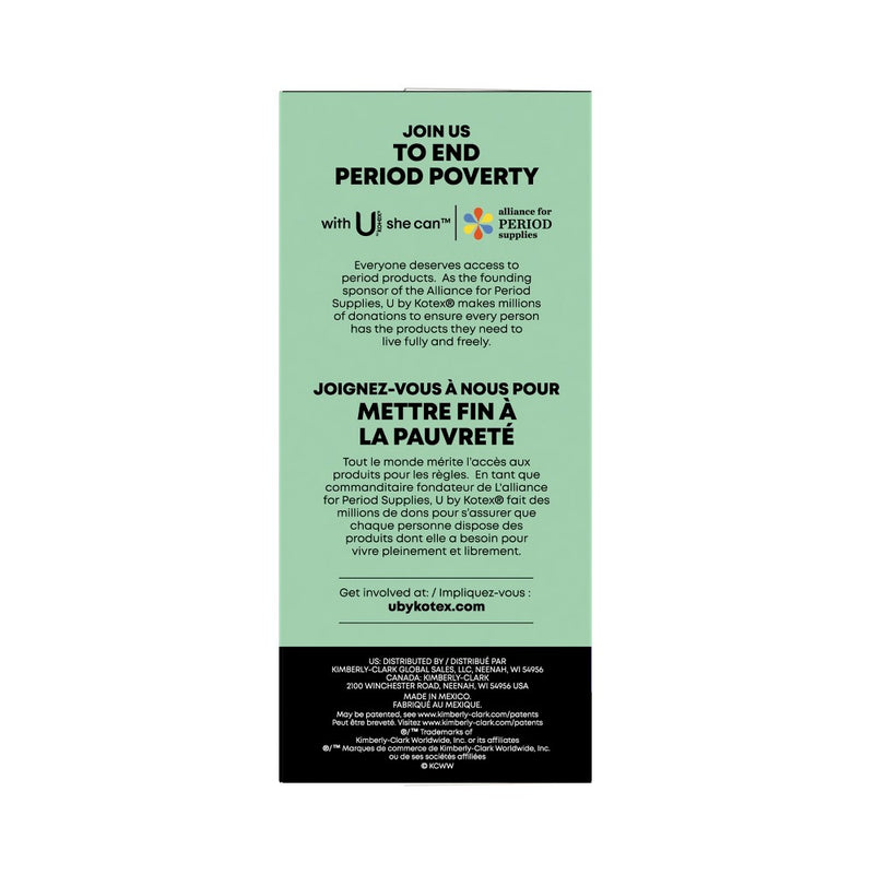 U by Kotex Clean & Secure Fragrance Free Panty Liners - Light Absorbency - 80ct