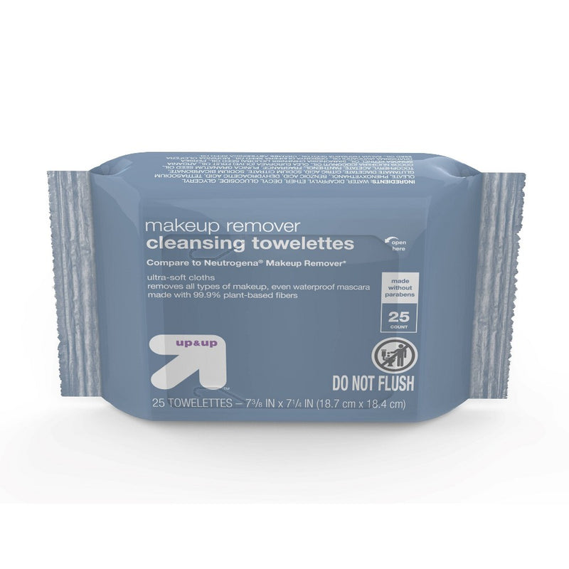 Makeup Remover Facial Wipes - Scented - 25ct - up & up