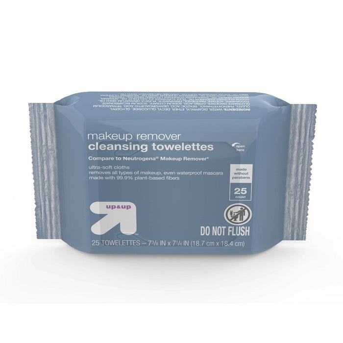 Makeup Remover Facial Wipes - Scented - 25ct - up & up