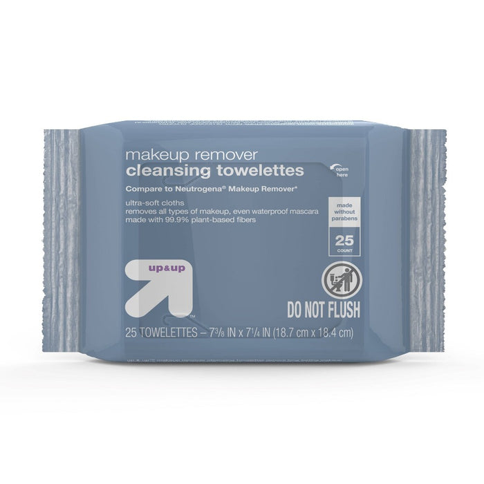 Makeup Remover Facial Wipes - Scented - 25ct - up & up