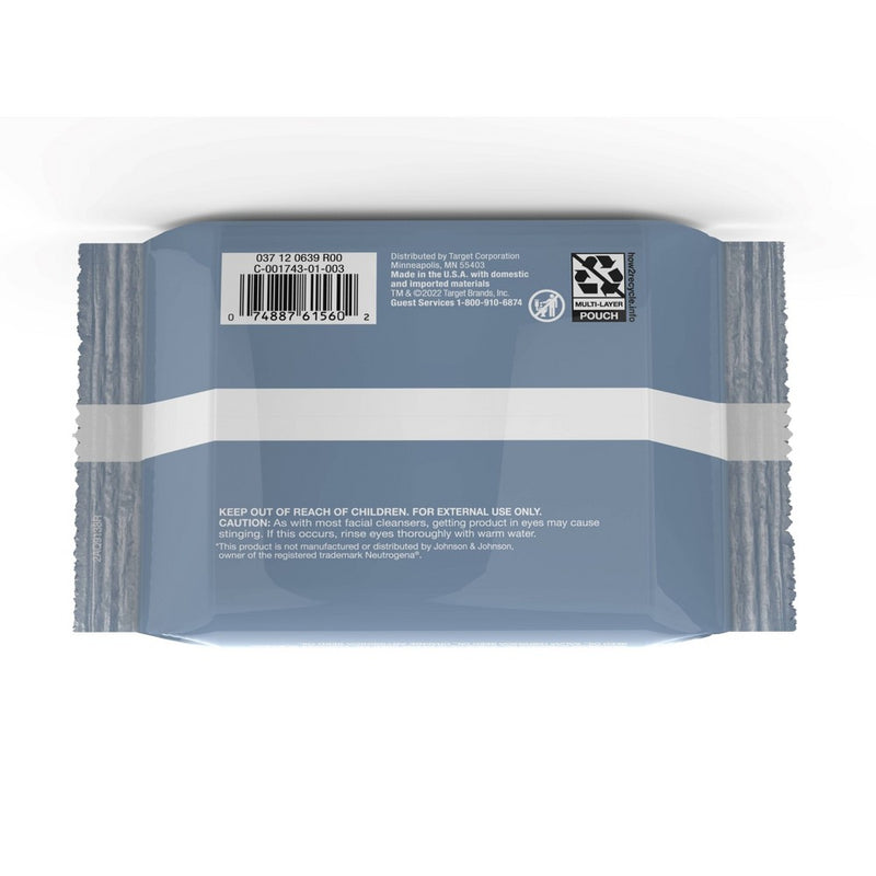 Makeup Remover Facial Wipes - Scented - 25ct - up & up
