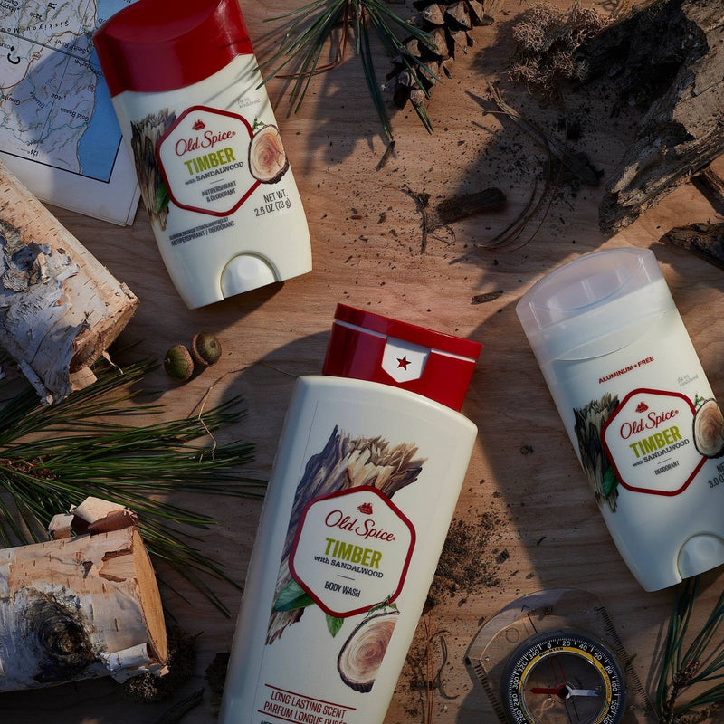 Old Spice Deodorant Fresher Collection Timber with Sandalwood - 3oz