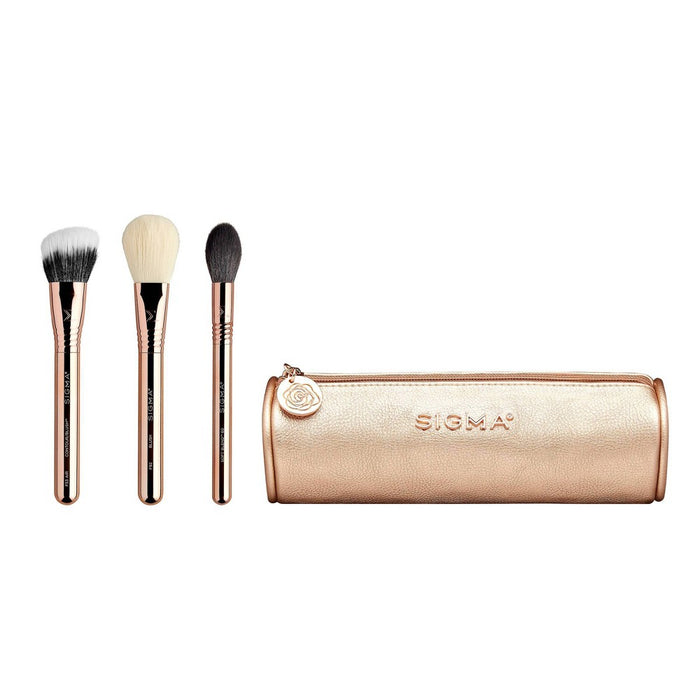 Sigma Beauty Bloom + Glow Brush Set - 3pc