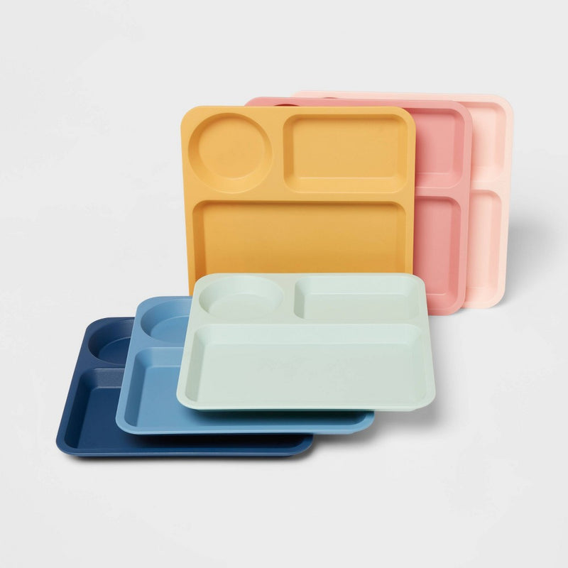 Kids' 6pc Basic Tray New Colors - Pillowfort