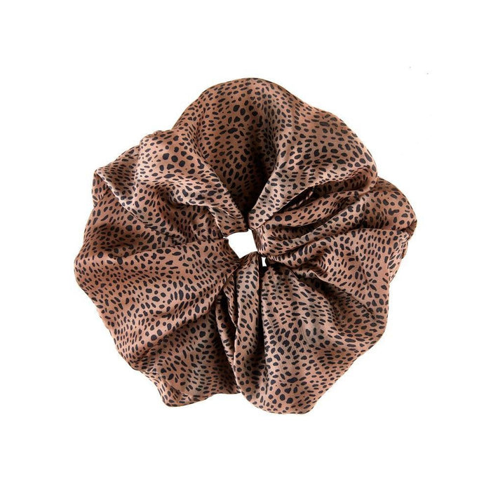 Kristin Ess Oversized Scrunchie - Cheetah
