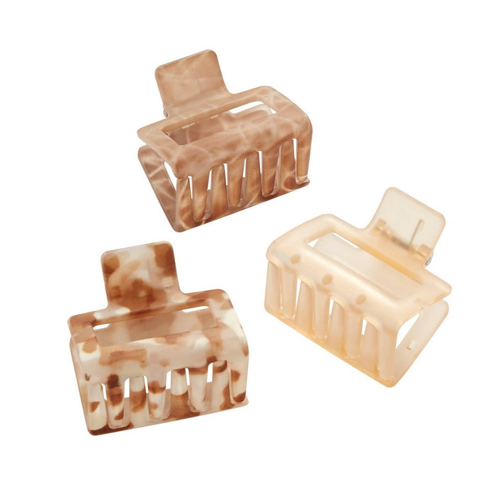 scunci Basic Hair Claw Clip - 3ct