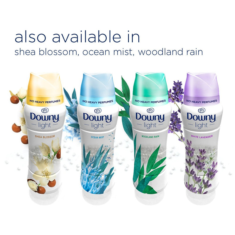 Downy Light White Lavender Laundry Scent Booster Beads for Washer with No Heavy Perfumes - 18.2oz