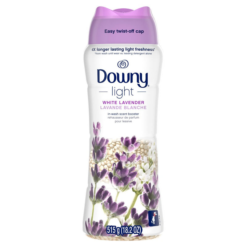 Downy Light White Lavender Laundry Scent Booster Beads for Washer with No Heavy Perfumes - 18.2oz