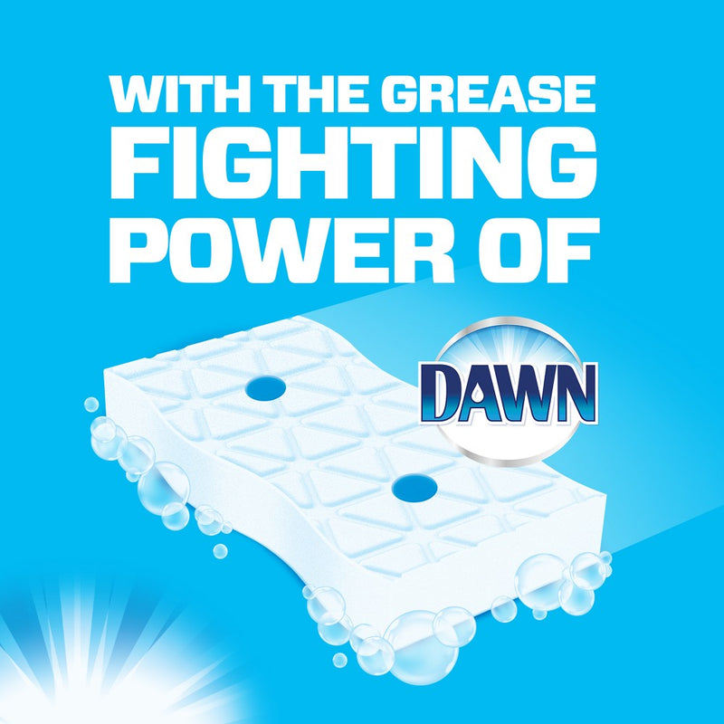 Mr. Clean Magic Eraser Kitchen with Dawn, Cleaning Pads with Durafoam - 4ct