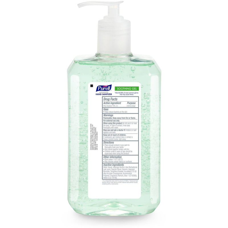 Purell Soothing Hand Sanitizer - Aloe Scent - 24 fl oz