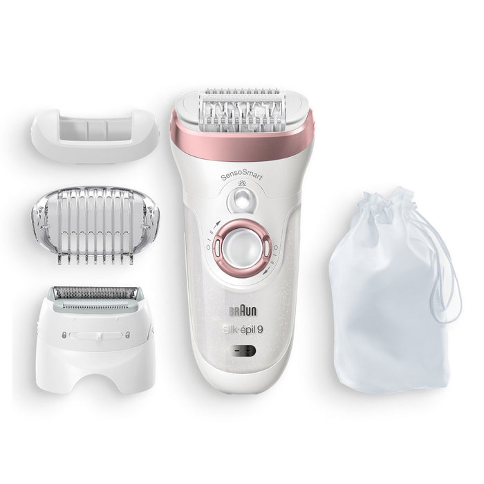 Braun Silk-epil 9-720 2-in-1 Women's Cordless Wet & Dry Epilator